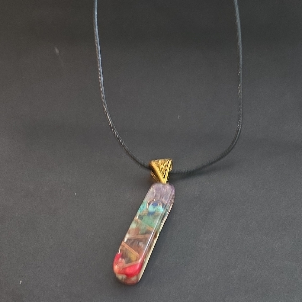 Multicolor Pendant Necklace